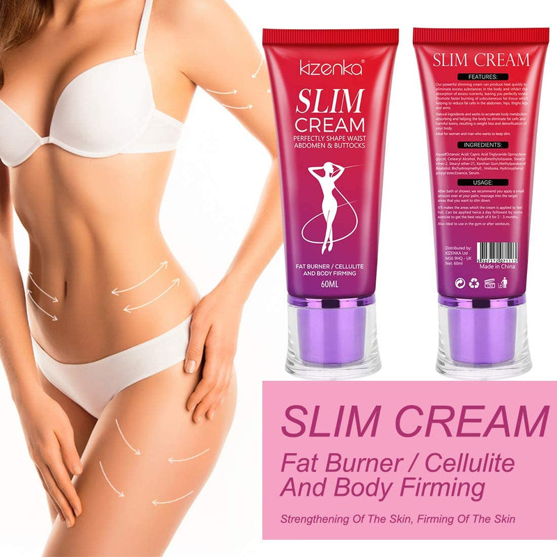 Kizenka Slimming Cream helps eliminate local excess fatty tissue, For